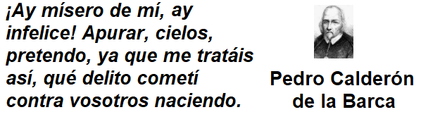ay mísero de mí