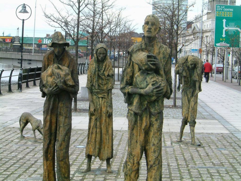 MONUMENTO DE LA HAMBRUNA DUBLIN