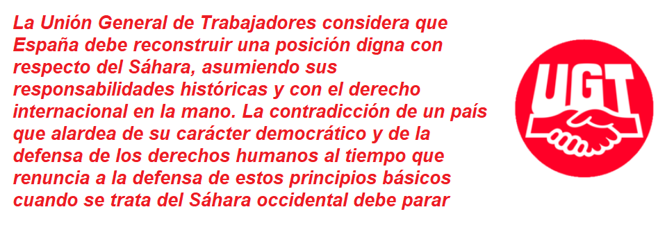 FRASE SÁHARA UGT