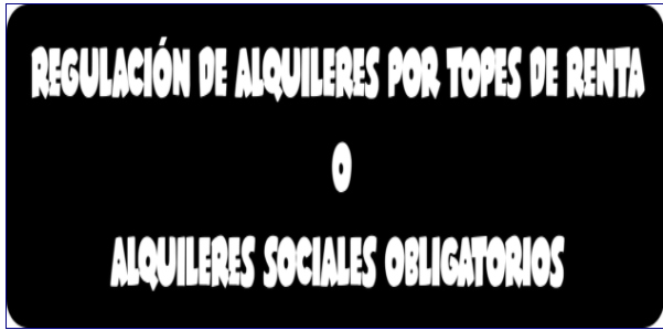 REGULACIÓN ALQUILERES