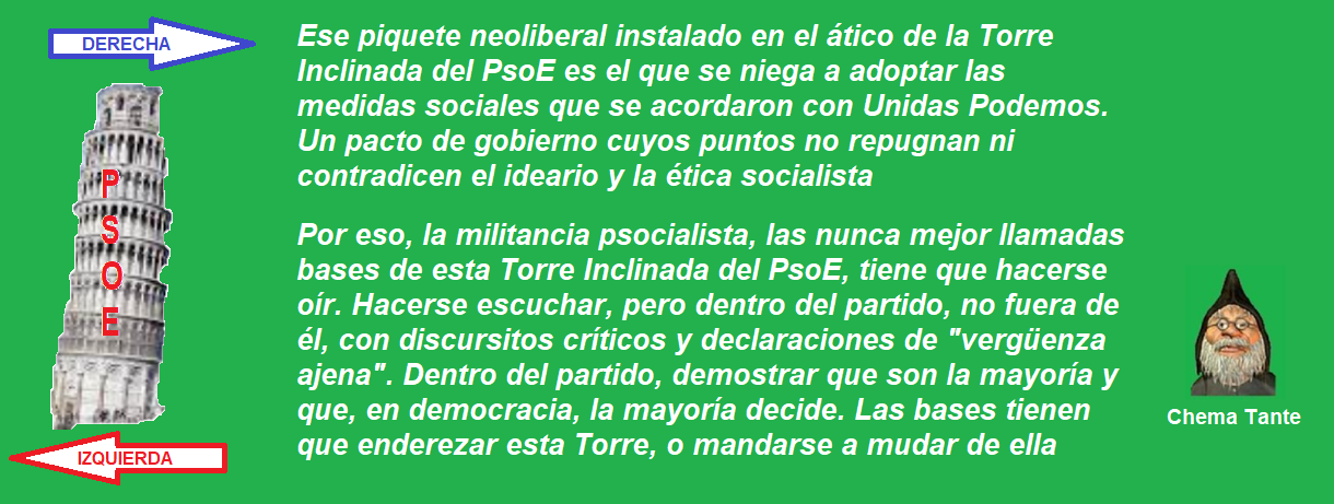 FRASE TANTE TORRE PSOE