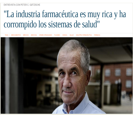 recote peter gotzsche farmacéuticas