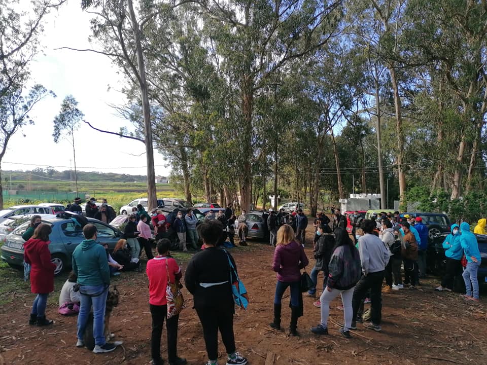 asmablea migrantes el peublo tiene hambre las raices