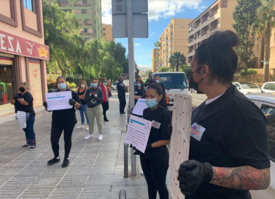 protesta vivienda granadilla 2