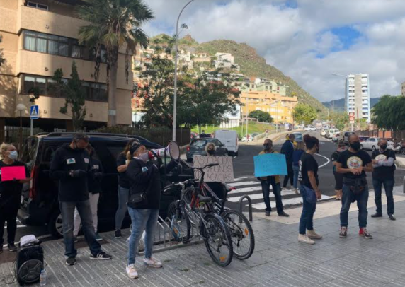 protesta vivienda granadilla