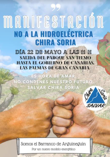 CHIRA SORIA MANIFESTACIÓN 22 M