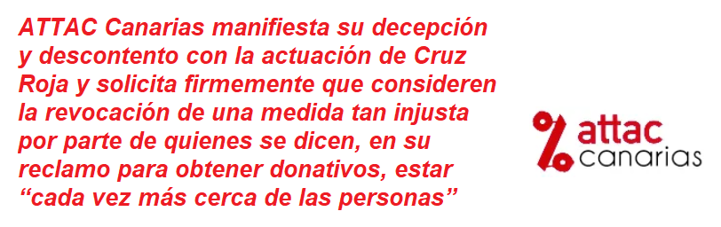 FRASE ATTAC CRUZ ROJA