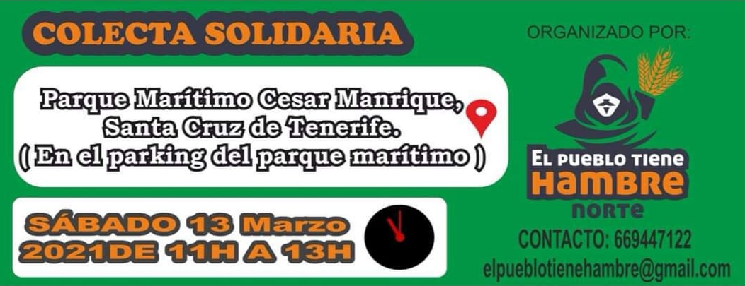 COLECTA EL PUEBLO TIENE HAMBRE