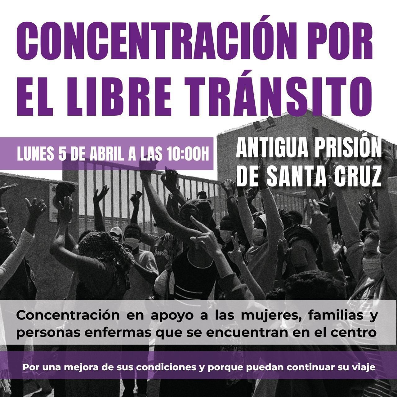 concentración migrantes
