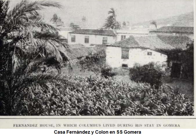 CASA FERNANDEZ Y COLÓN LA GOMERA
