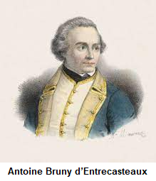 ANTOINE BRUNY D'ENTRECASTEAUX
