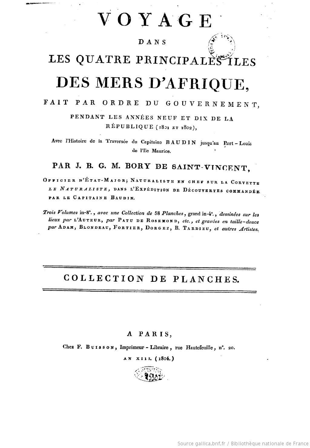 voyage quatre iles