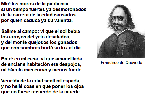 miré los muros