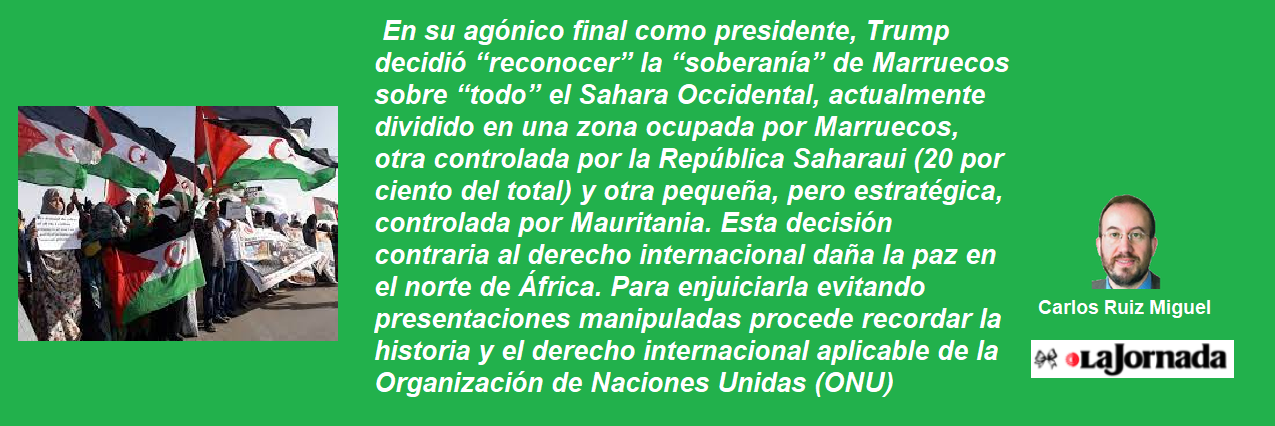 frase sáhara carlos ruiz