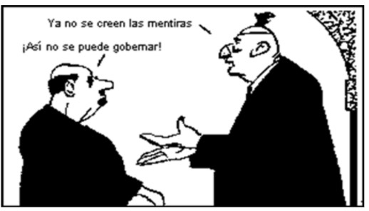 ya no se creen las mentiras