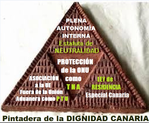 pintadera dignidad canaria