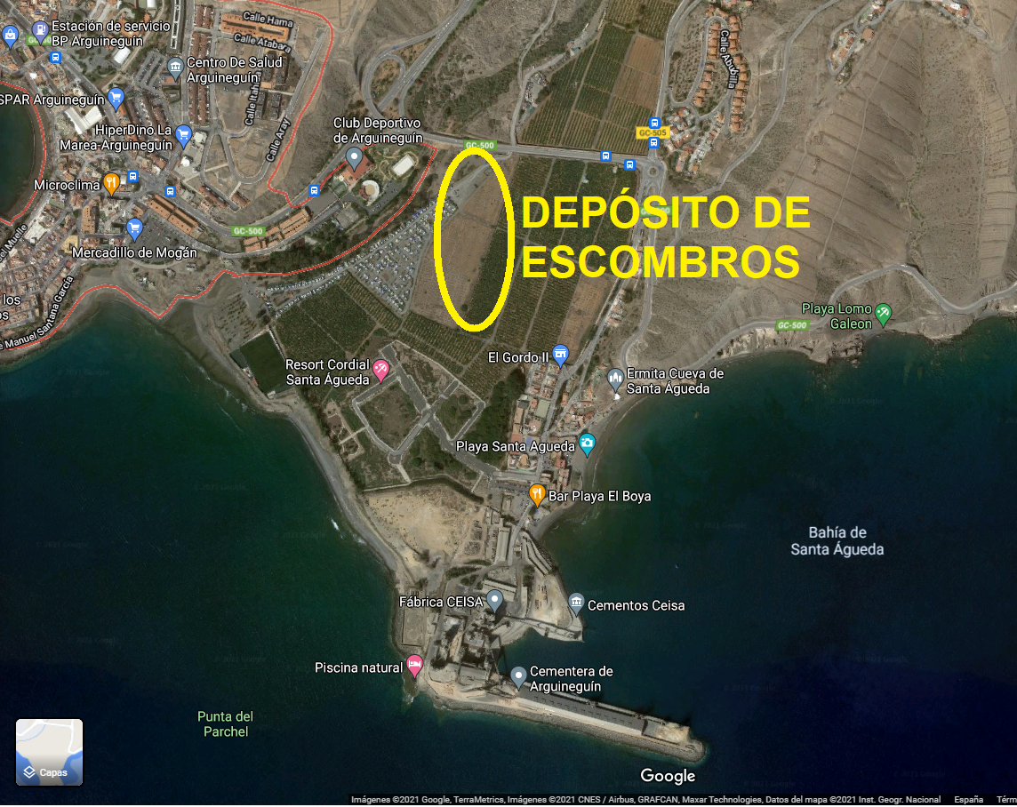 DEPOSITO DE ESCOMBROS