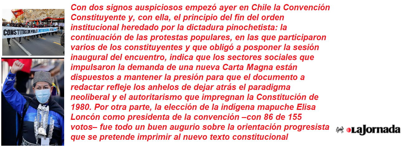 frase la jiornada chile