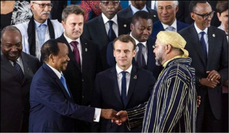 brahim ghali y mohamed VI