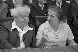 BEN GURION GOLDA MEIR