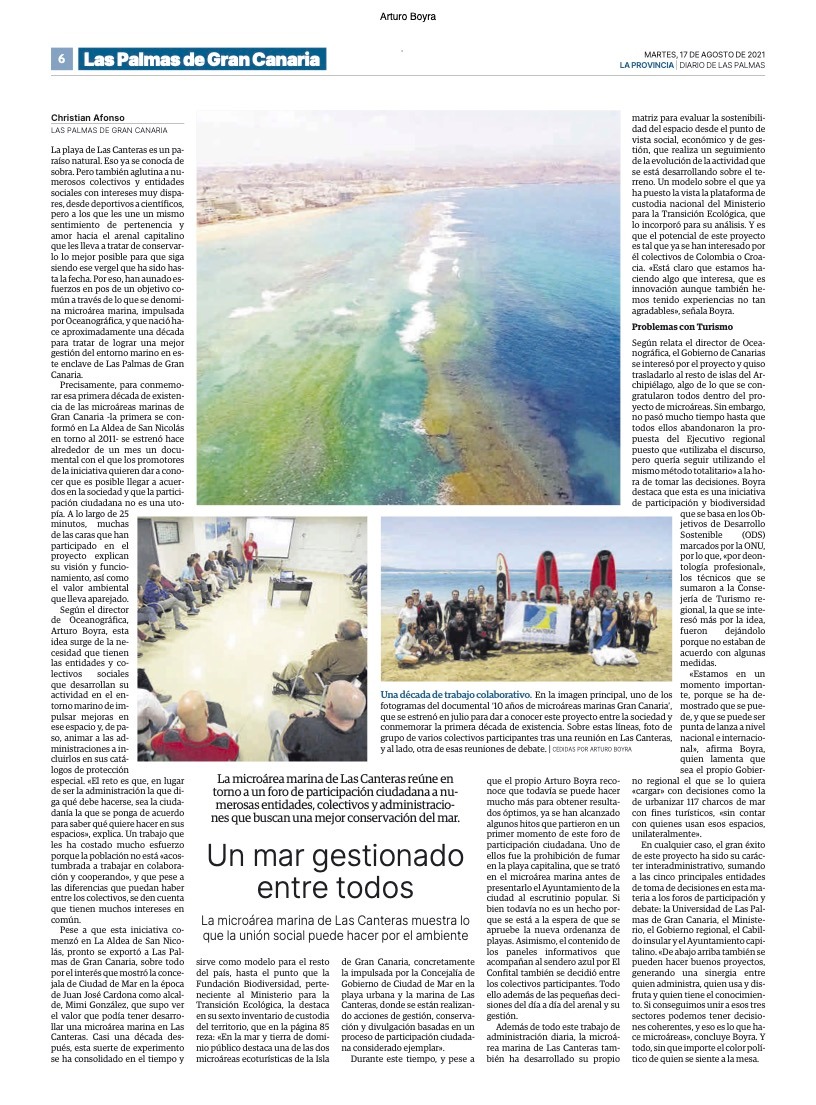 MAR GESTIONADO