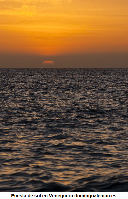 PUESTA DE SOL VENEGUERA