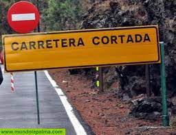 carretera cortada