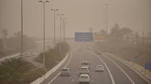 contaminación carreteras canarias