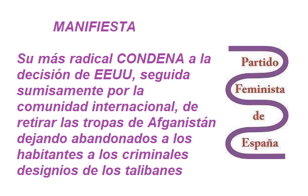 frase part feminista afganistán