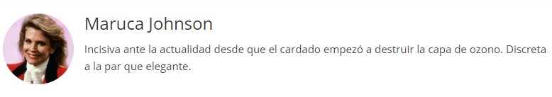 maruca johnson reseña