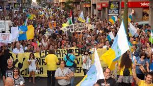 manifestación canarias