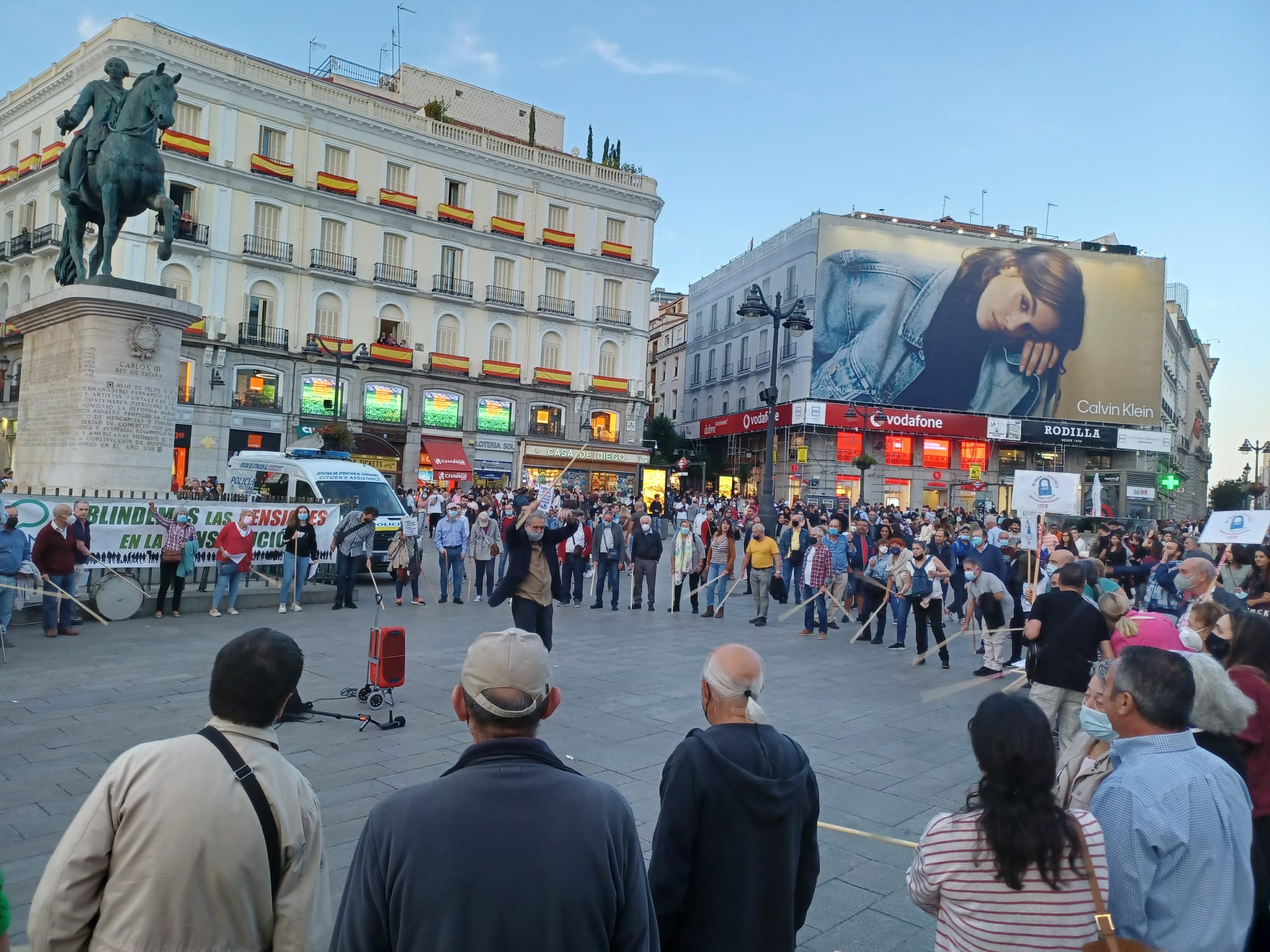 MERP, bastonadas en toda España