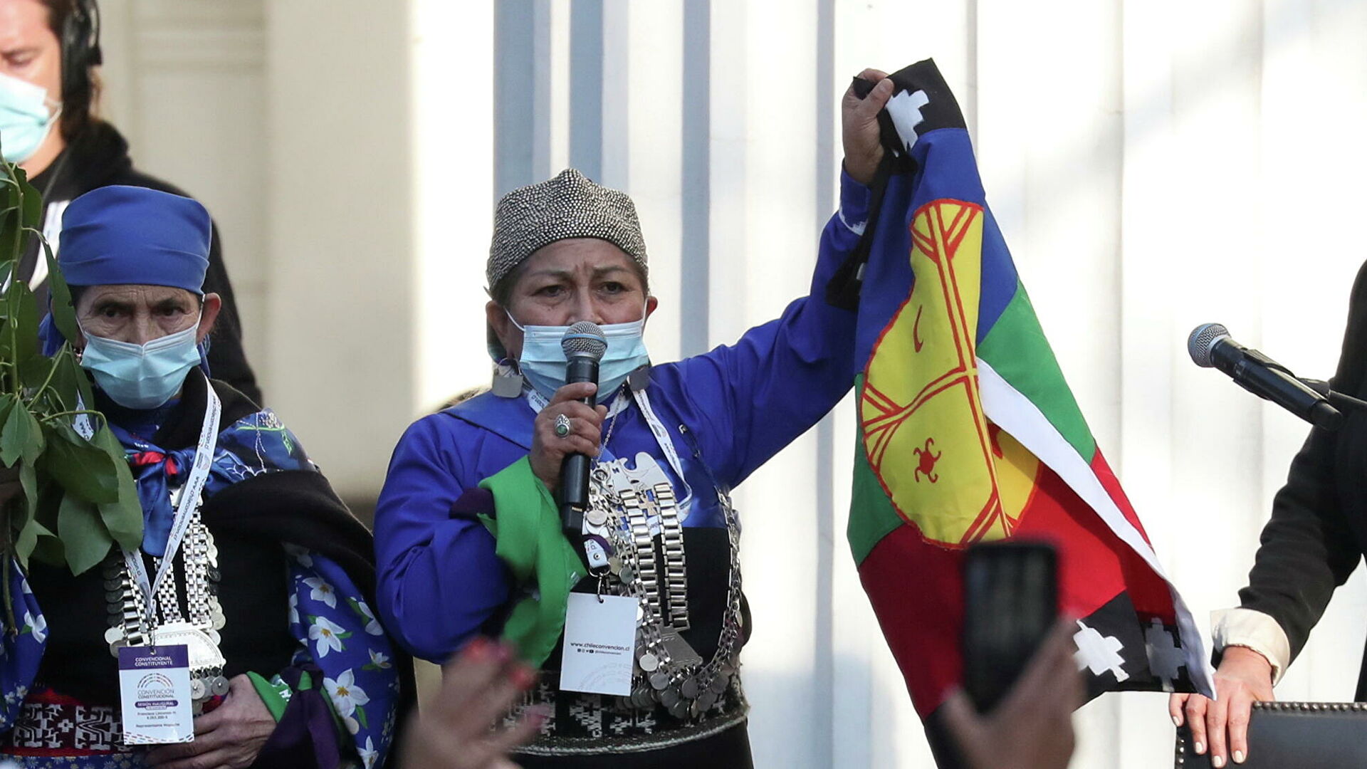 elisa loncón bandera