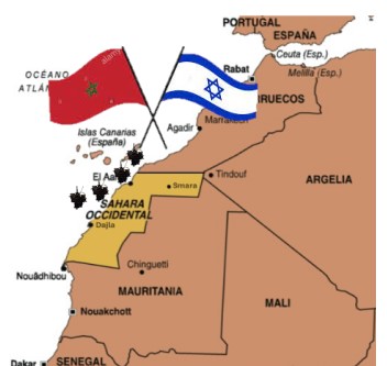 marruecos israel petróleo