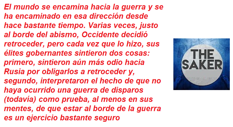 FRASE THE SAKER