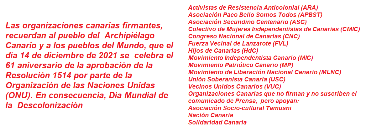 frase descolonización
