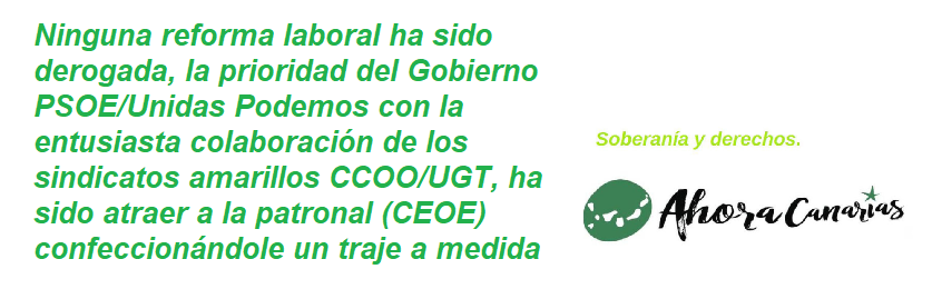 FRASE AHORA CANARIAS