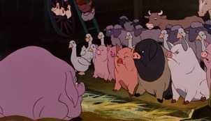 asamblea de animales en protesta
