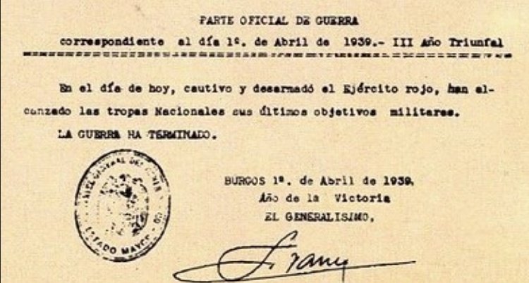 PARTE OFICIAL DE GUERRA