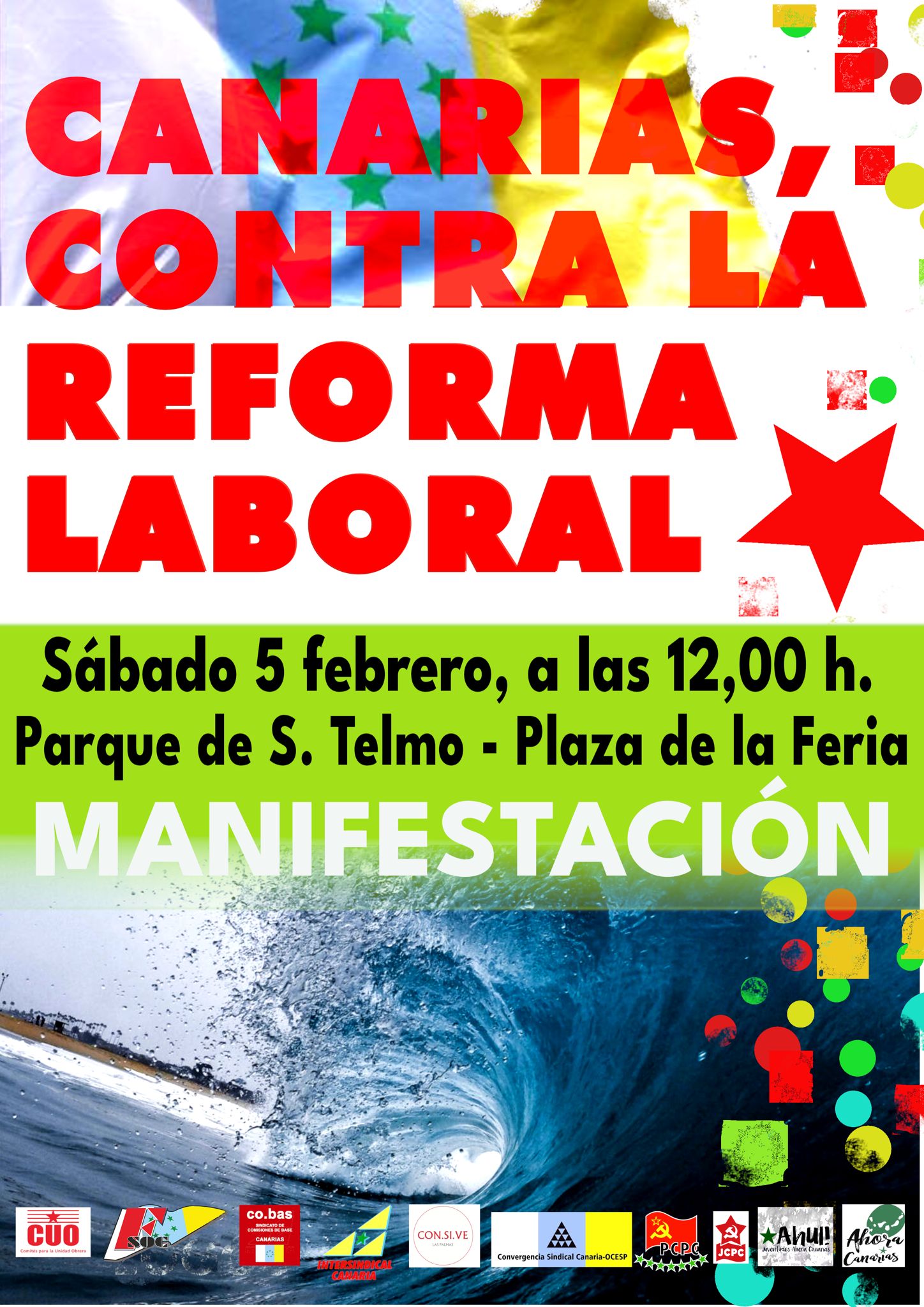 cartel con logos