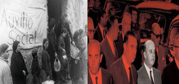 POBRES CON FRANCO Y RICOS CON FRANCO