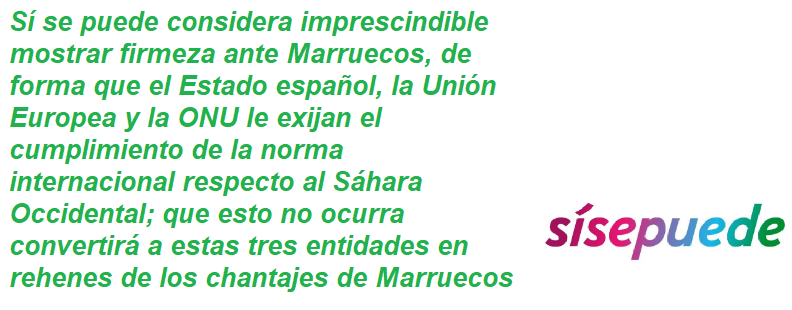 f sáhara sí se puede