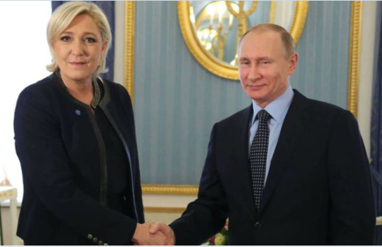 MARINE LE PEN PUTIN