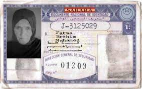 DNI ESPAÑOL DE UNA SAHARAUI