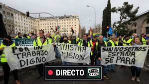 PROTESTAS DEL TRANSPORTE