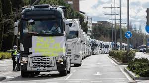 CARAVANAS DE PROTESTAS DEL TRANSPORTE