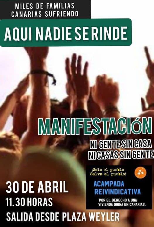CARTEL MANIFESTACIÓN