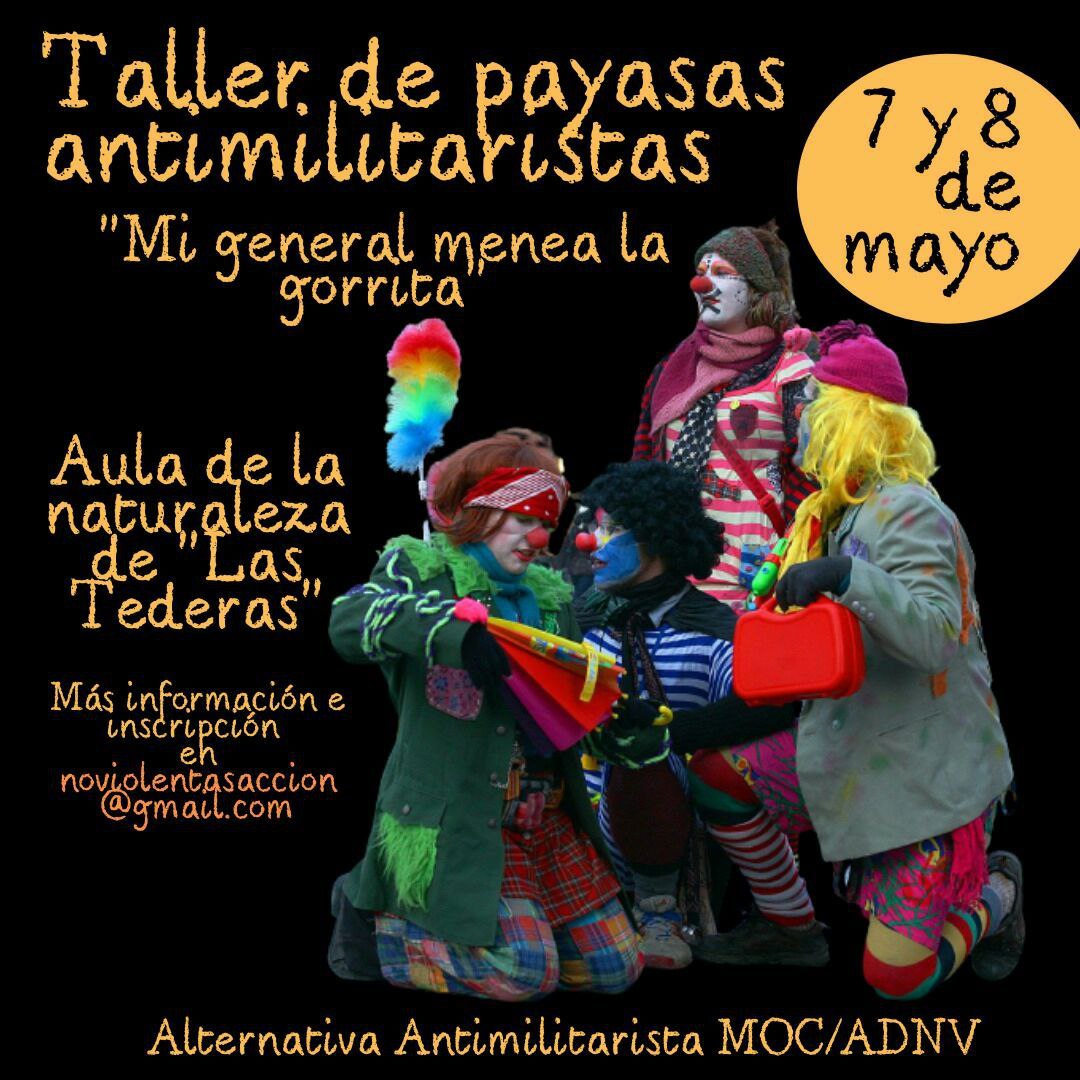 payasas antimilitaristas