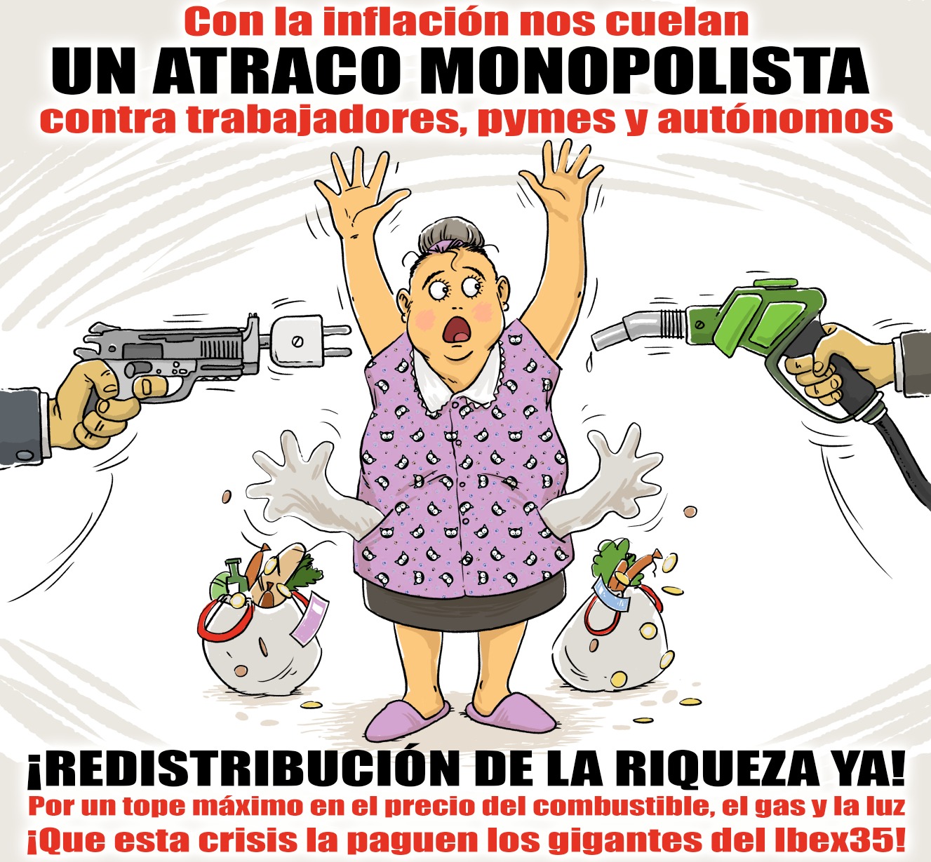 Expropiar un poco a los expropiadores, eso es redistribuir la riqueza