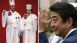 SHINZO ABE SECTA MOON